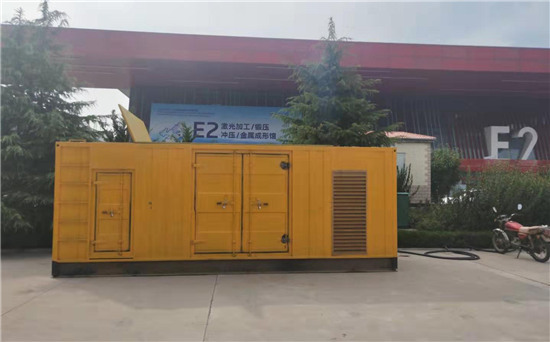 琼结1200KW发电机出租