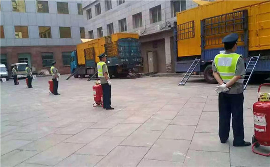 琼结租赁发电机案例