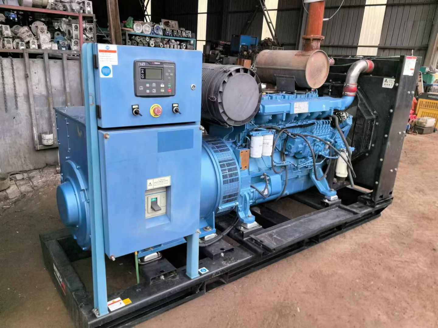 琼结500kW 柴油发电机组可带动设备功率的计算公式是什么?